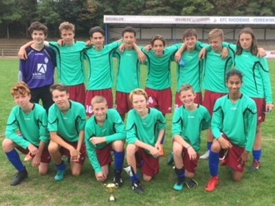 Zilver voor U15