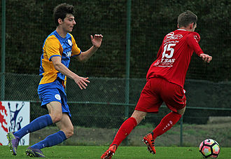 Stein Lemmens leed met Sporting een zure nederlaag in Nijlen. (© foto archief Jeroen Goolaerts)