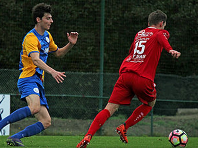 Stein Lemmens leed met Sporting een zure nederlaag in Nijlen. (© foto archief Jeroen Goolaerts)