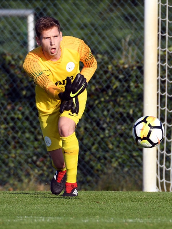 Doelman Robby Billast hield voor de derde keer in vier wedstrijden de nul. (© foto archief Jeroen Goolaerts)