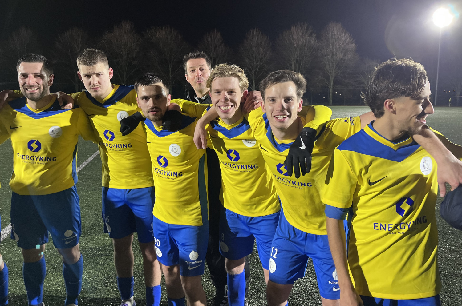 Aanvoerder Tom Goovaerts bezorgde Sporting op de valreep de drie punten. (© foto Jeroen Goolaerts)